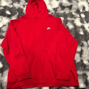 Nike Men's Bold Red Hoodie